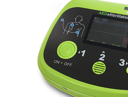 Portable Home AED First-aid Automated External Defibrillator