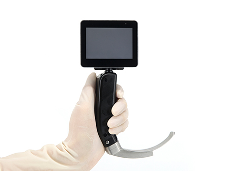 Surgical Operation Video Laryngoscope with Reusable Blades