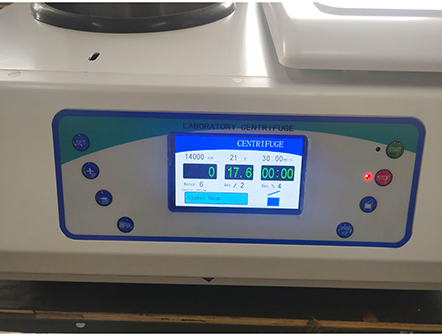 Double Chambers 16000rpm High Speed Refrigerated Centrifuge Machine