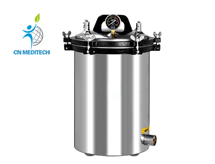 Laboratory Sterilization Portable 18L 24L Pressure Steam Sterilizer