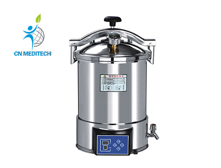 Lab Sterilization Machine 18L 24L Portable Pressure Steam Sterilizer