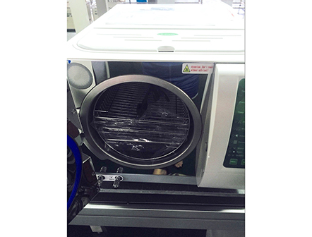 Pulsating Vacuum Tabletop Pressure Steam Autoclave Sterilizer