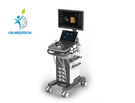 Full Digital 3D 4D Color Doppler Trolley Ultrasound Machine