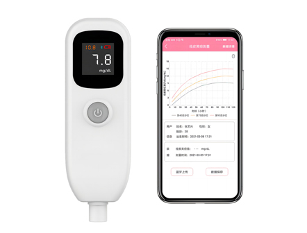 Handheld Neonatal Transcutaneous Bilirubinometer Jaundice Meter Detector