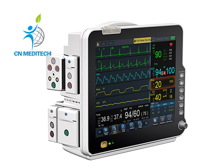 Hospital ICU Multiparameter ECG SPO2 Modular Patient Monitor