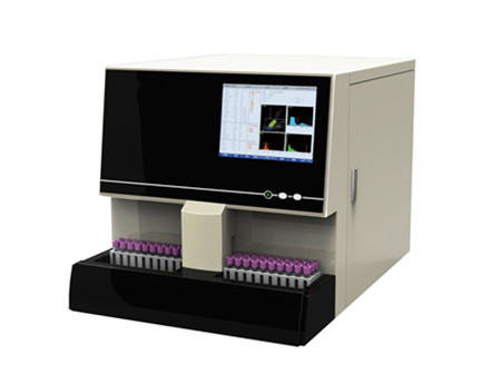 Medical lab equipments 5-part fully automatic hematology analyzer