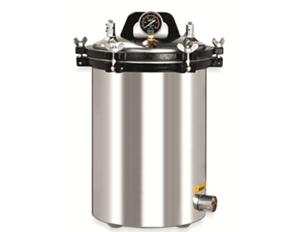 stainless steel portable pressure steam sterilizer