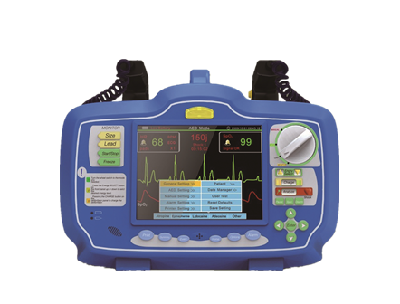 Portable Biphasic aed Defibrillator Monitor for first aid
